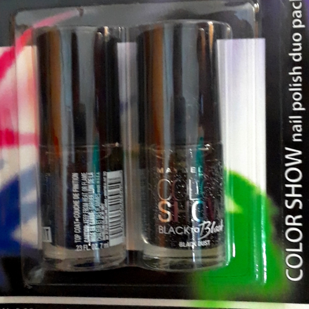 Maybelline  nail duo.